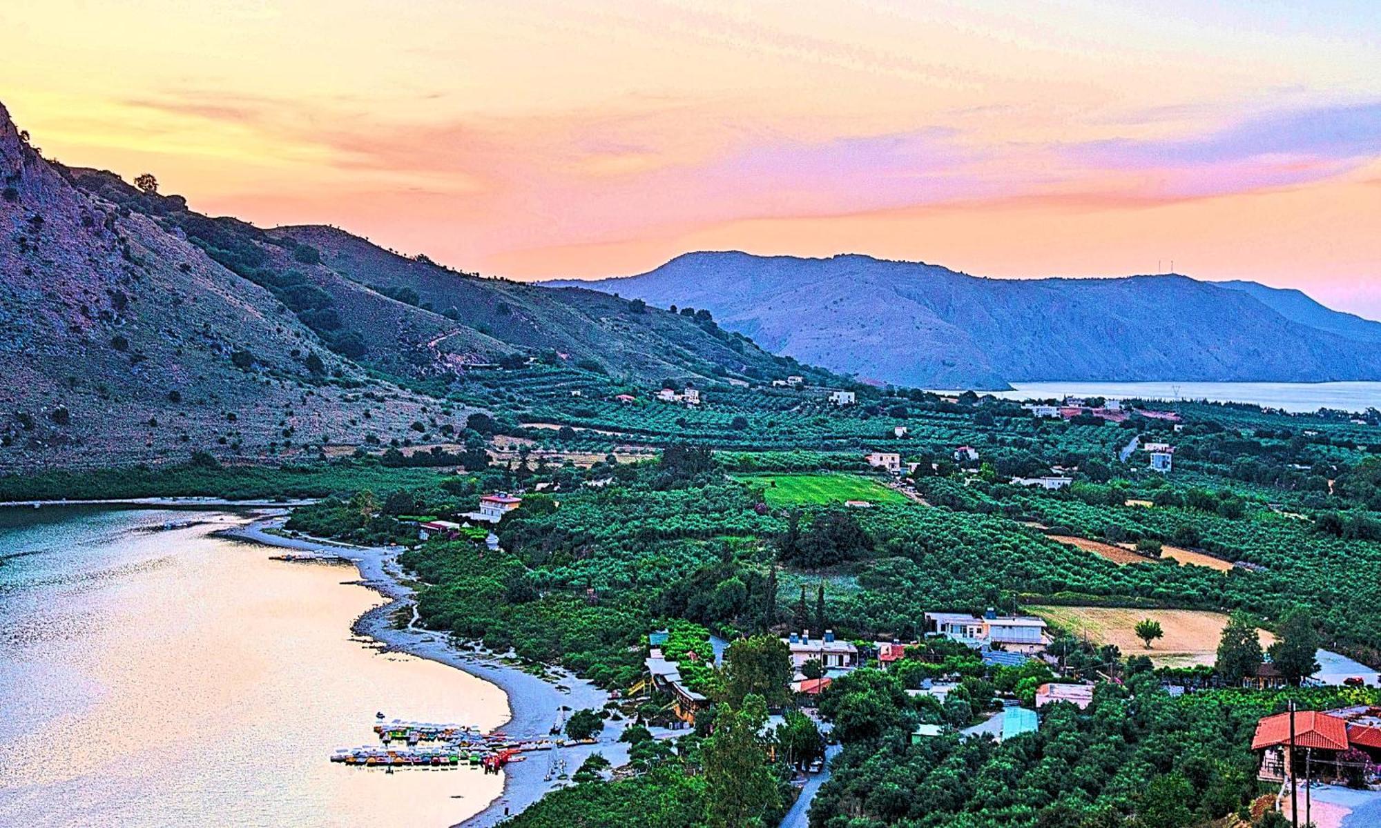 Cretan Sunrise Villa Heated Pool Dhimitroulianá Exterior photo
