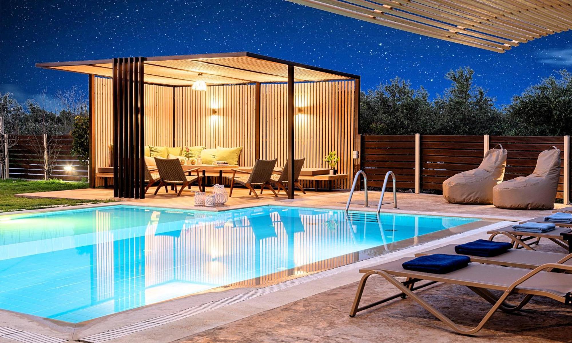 Cretan Sunrise Villa Heated Pool Dhimitroulianá Exterior photo