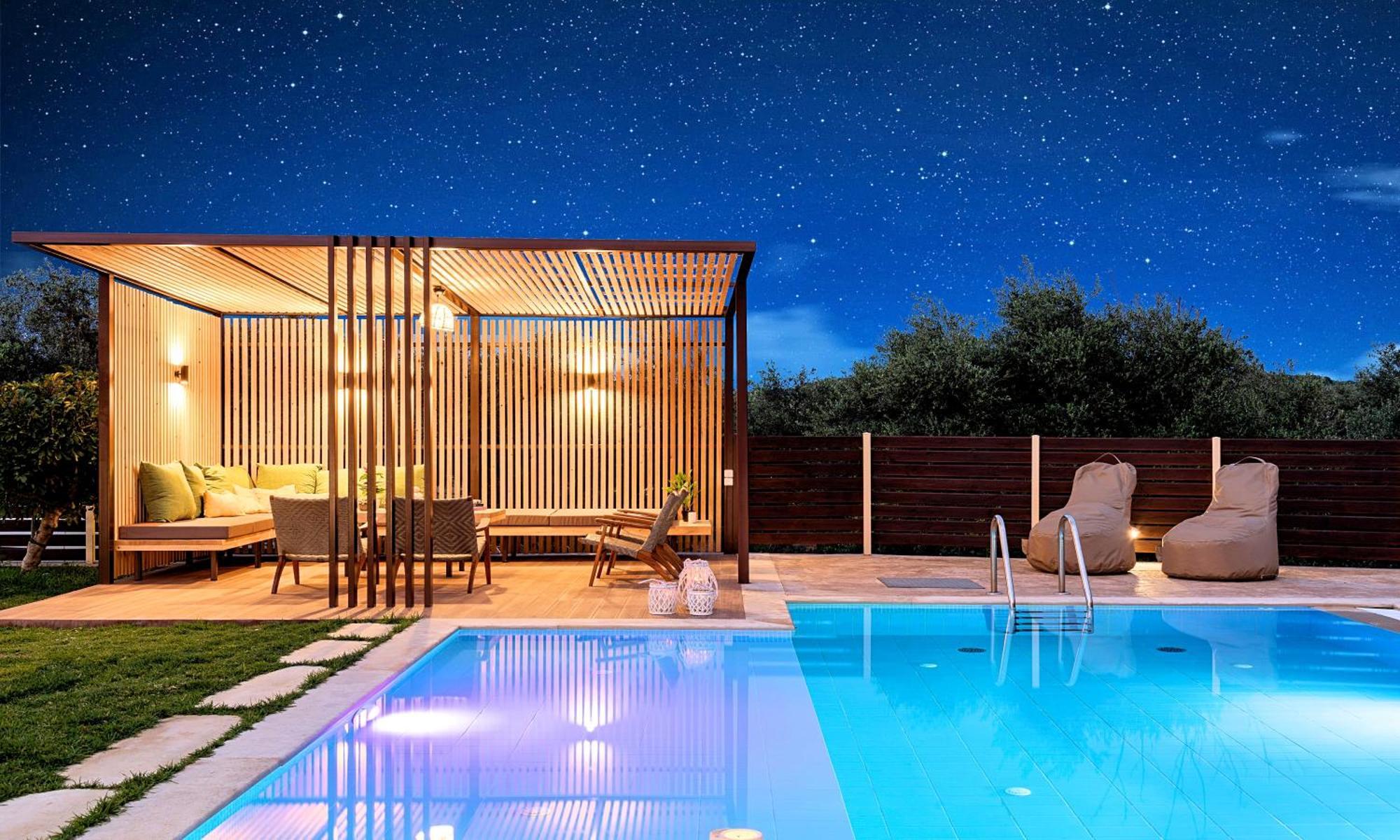 Cretan Sunrise Villa Heated Pool Dhimitroulianá Exterior photo