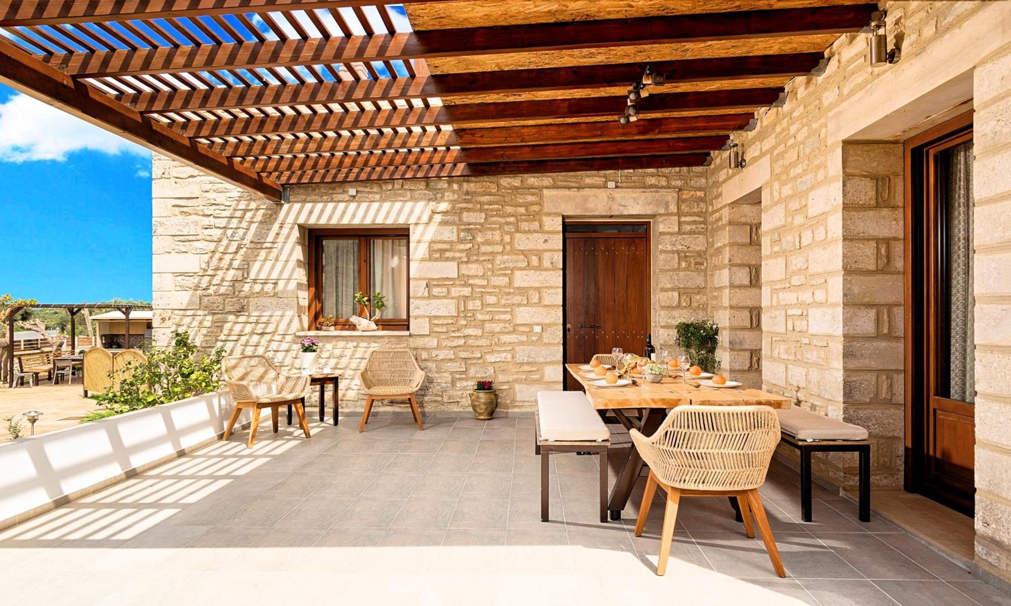 Cretan Sunrise Villa Heated Pool Dhimitroulianá Exterior photo