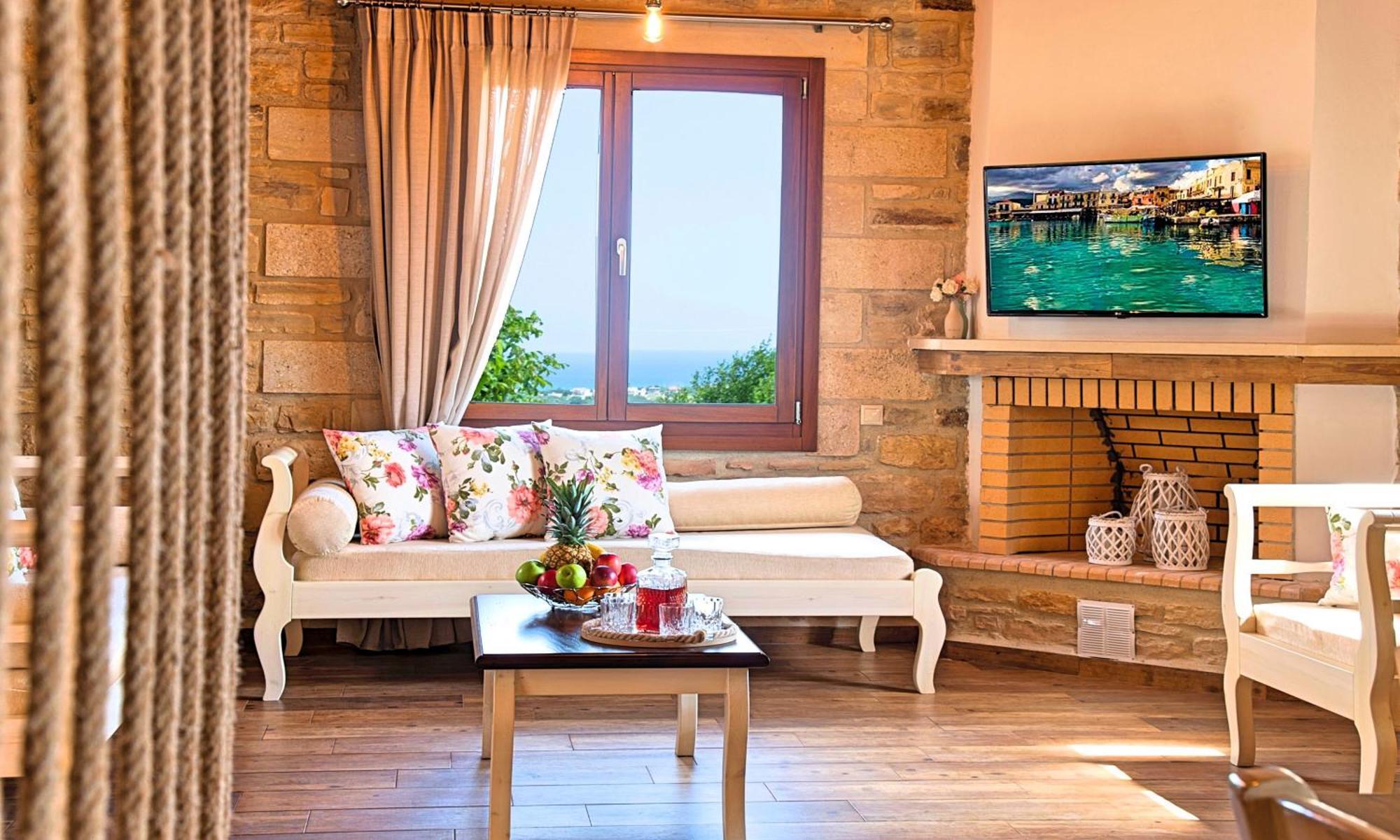 Cretan Sunrise Villa Heated Pool Dhimitroulianá Exterior photo