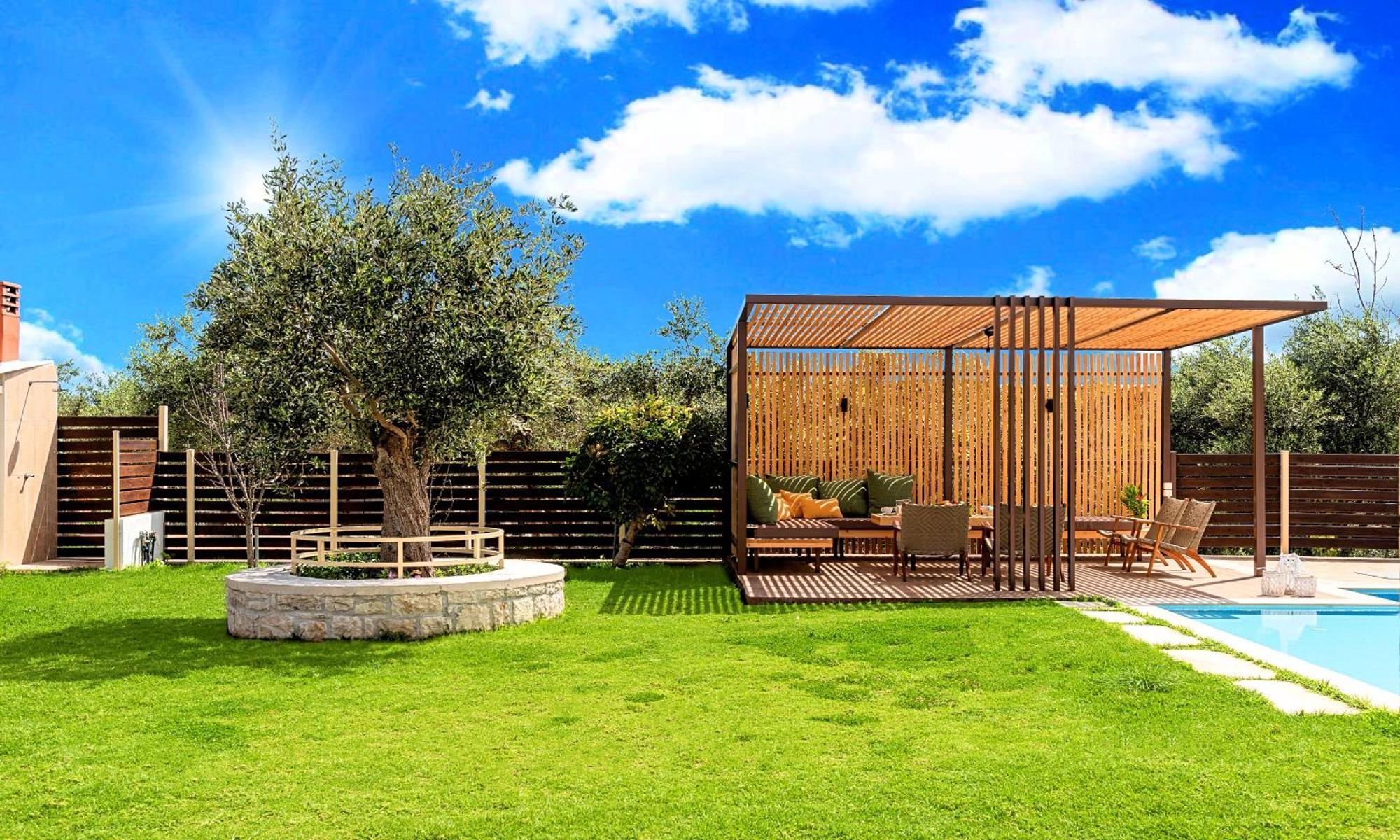 Cretan Sunrise Villa Heated Pool Dhimitroulianá Exterior photo